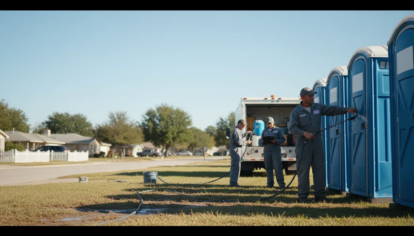 Long-Term Portable Toilet Rental in Gillett, WI near me